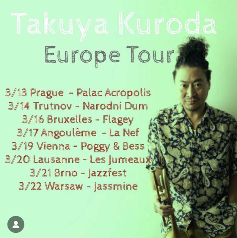 Takuya Kuroda en tournée européenne !