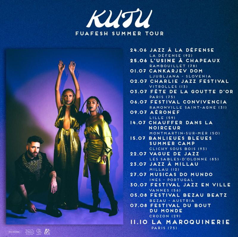 Kutu en tournée cet été !